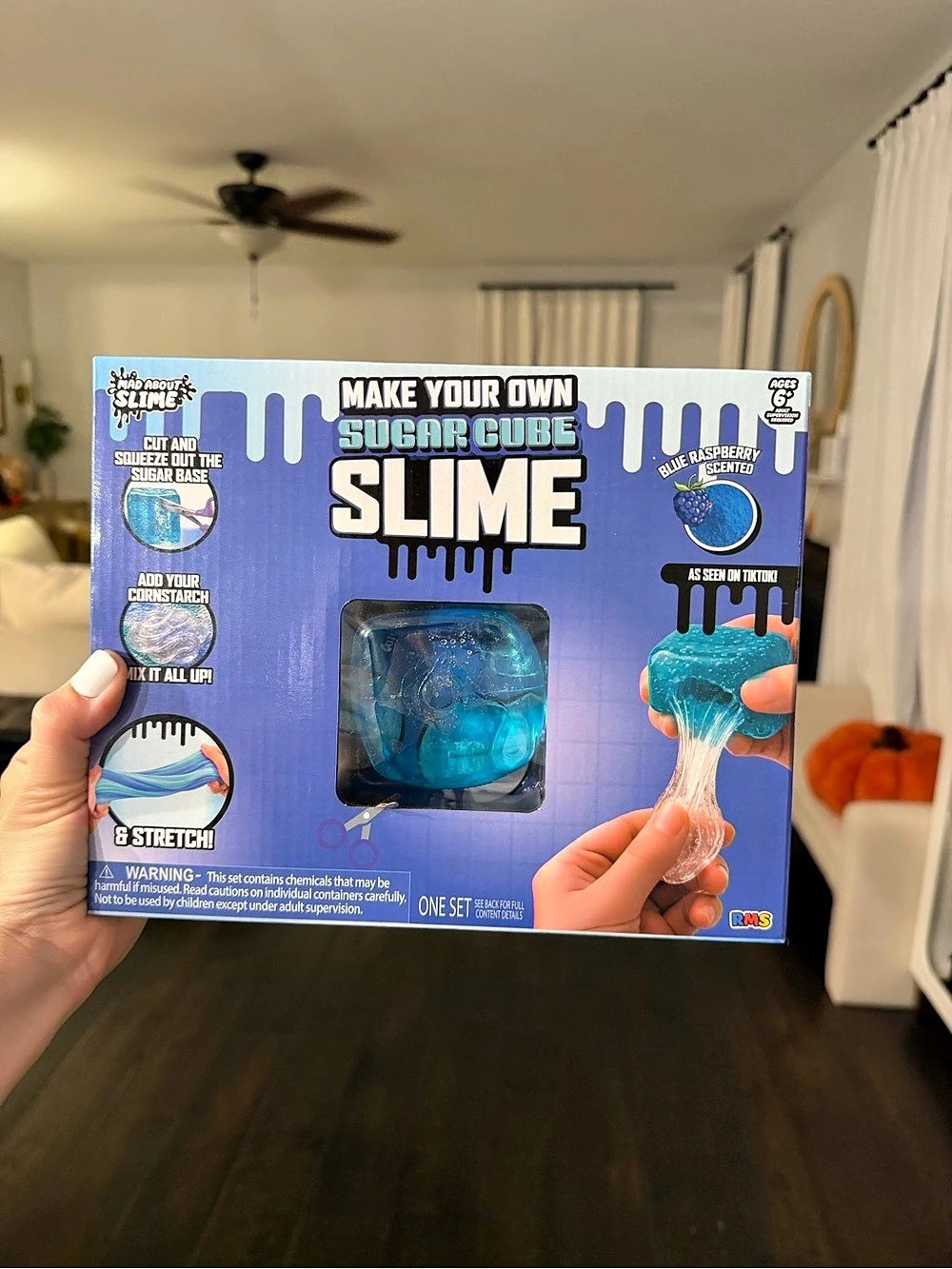 RMS Make Your Own Slime Making Kit Blue NWT
